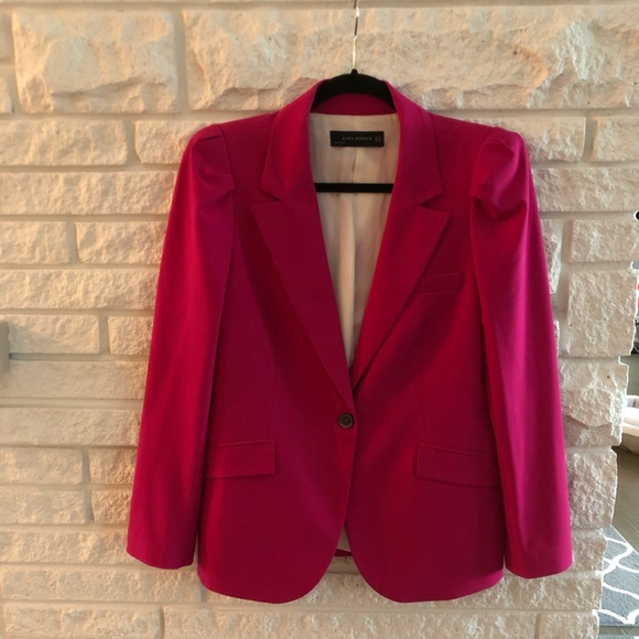 Zara Jackets & Blazers - Zara pink blazer